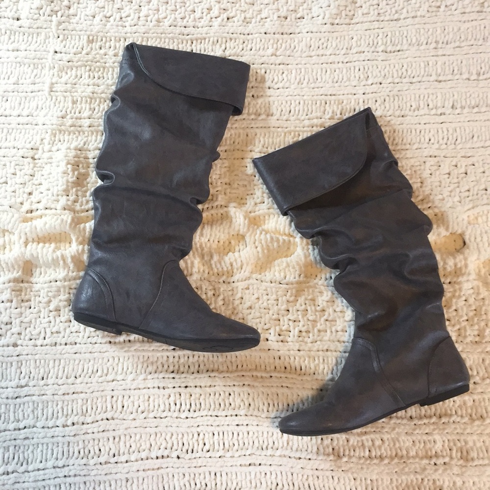Grey Boots